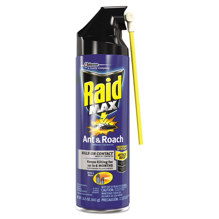 Ant/Roach Killer, 14.5 oz, Aerosol Can, Outdoor Fresh