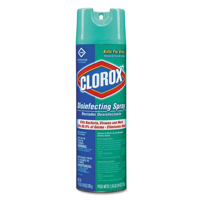 Disinfecting Spray, Fresh, 19oz Aerosol