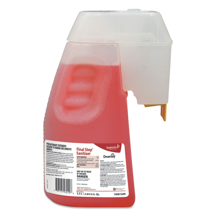 Final Step Sanitizer, Liquid, 2.5 L