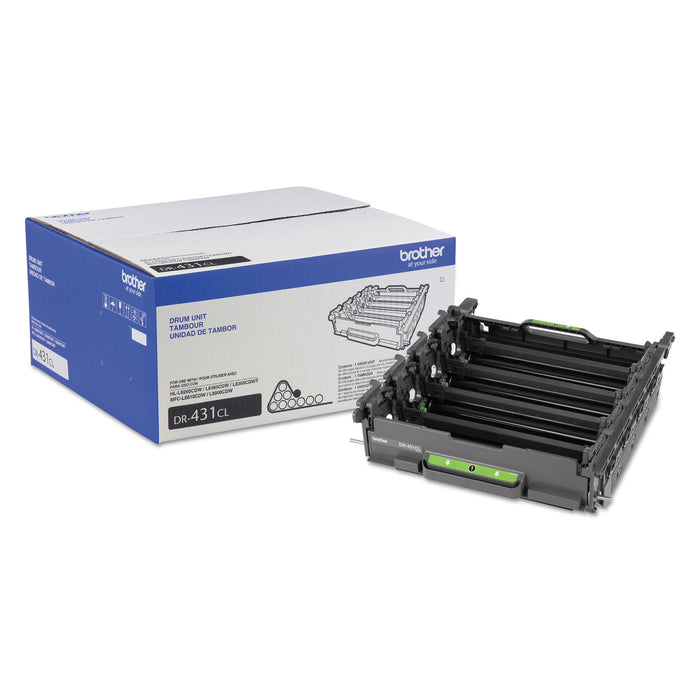 DR431CL Drum Unit, 30000 Page-Yield, Black