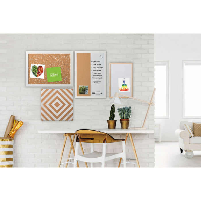 Positive Flow Neutrals Message Board Set, Assorted Sizes & Colors, 4/Set