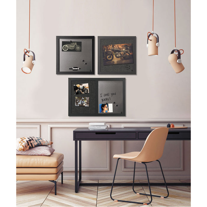 Black Shadow Message Board Set, Assorted Sizes & Colors, 3/Set