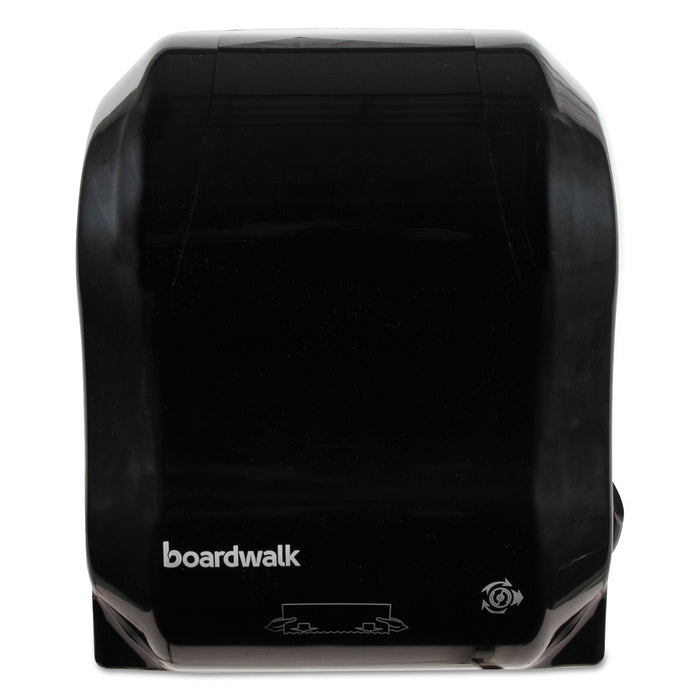 Hands Free Mechanical Towel Dispenser, 13 1/4" x 16 1/4" x 10 1/4", Black