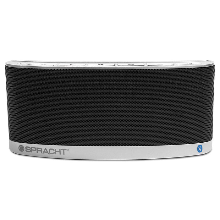 blunote 2 Portable Wireless Bluetooth Speaker, Silver