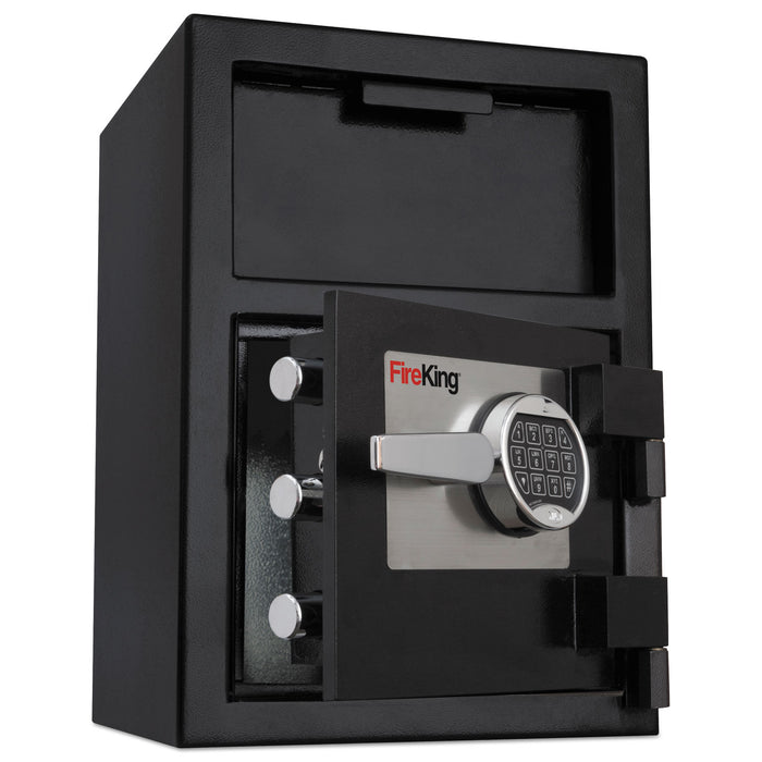 Depository Security Safe, 2.72 cu ft, 24w x 13.4d x 10.83h, Black