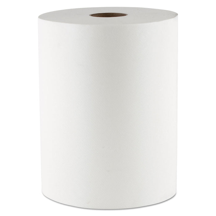 10 Inch TAD Roll Towels, 1-Ply, 10" x 550 ft, White, 6 Rolls/Carton