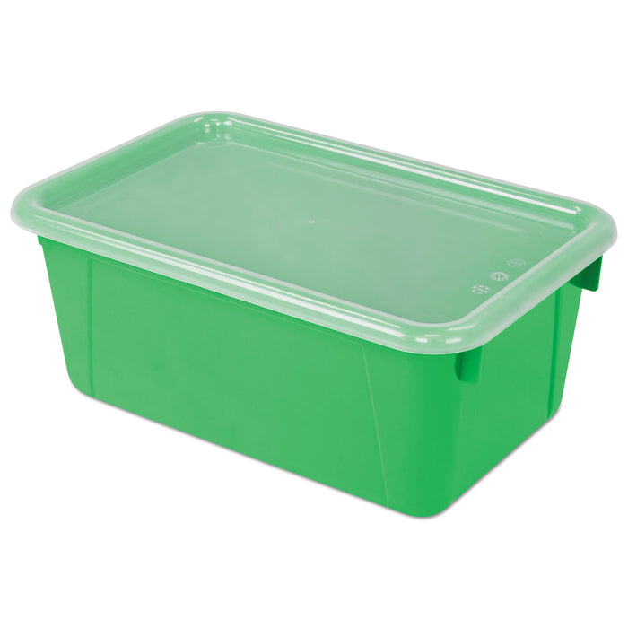 Cubby Bins, 12.25" x 7.75" x 5.13", Green, 6/Pack