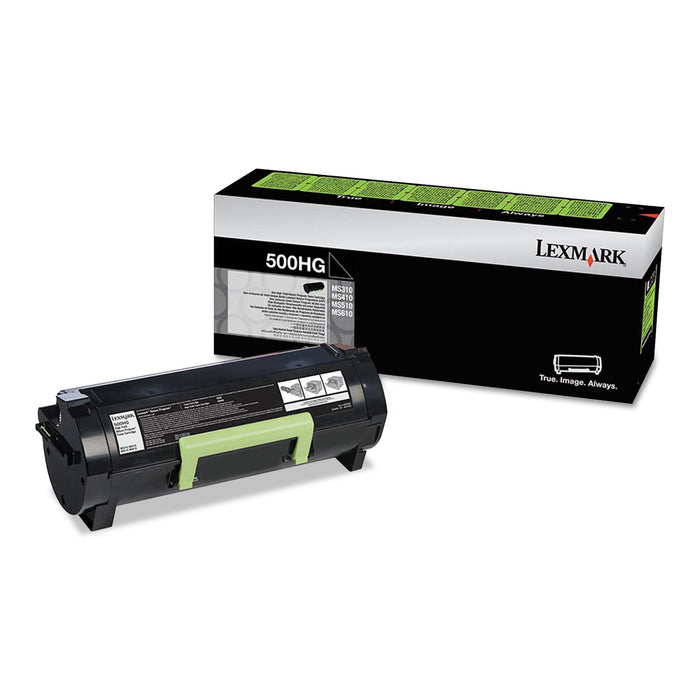50F0H0G High-Yield Toner, 5000 Page-Yield, Black