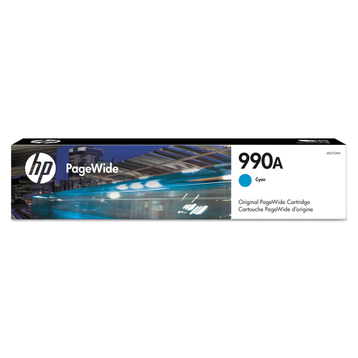 HP 990A, (M0J73AN) Cyan Original PageWide Cartridge