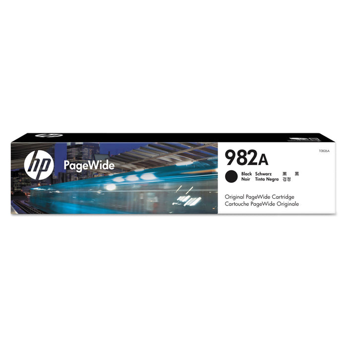 HP 982A, (T0B26A) Black Original PageWide Cartridge