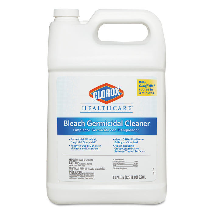 Bleach Germicidal Cleaner, 128 oz Refill Bottle