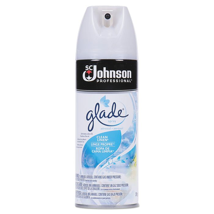Air Freshener, Clean Linen, 13.8 oz, 12/Carton