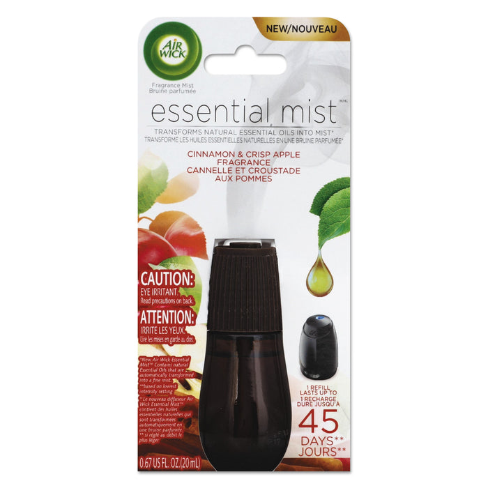 Essential Mist Refill, Cinnamon and Crisp Apple, 0.67 oz