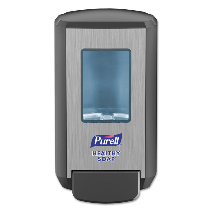 CS4 Soap Push-Style Dispenser, 1250 mL, 4.88" x 8.8" x 11.38", Graphite