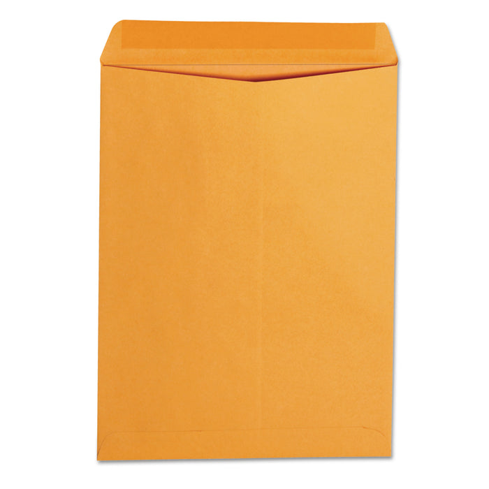 Catalog Envelope, #10 1/2, Square Flap, Gummed Closure, 9 x 12, Brown Kraft, 250/Box
