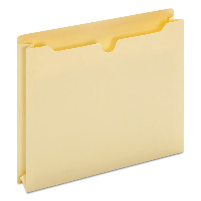 Economical Manila File Jackets, Straight Tab, Letter Size, Manila, 50/Box