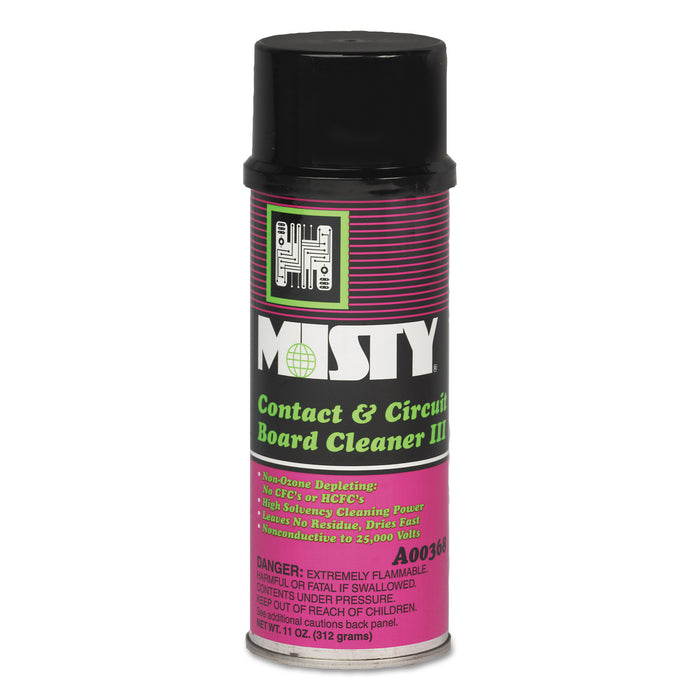 Contact and Circuit Board Cleaner III, 16 oz Aerosol Can, 12/Carton