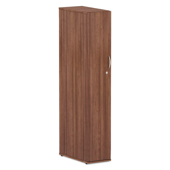 Alera Valencia Series Wardrobe, 11 7/8w x 23 7/8d x 65h, Modern Walnut