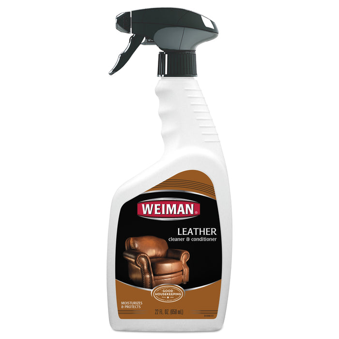 Leather Cleaner and Conditioner, Floral Scent, 22 oz Trigger Spray Bottle