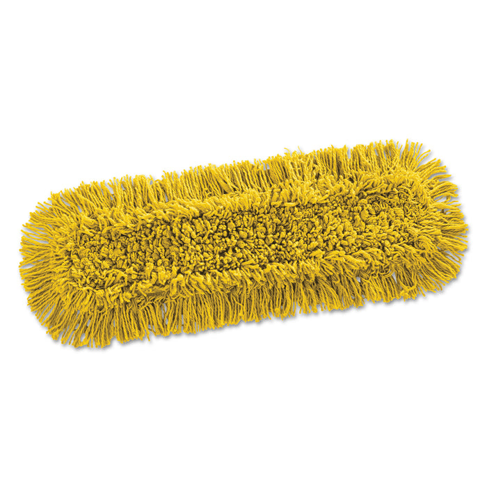 Maximizer Dust Mop Pad, 24" x 5.5" x 0.5", Yellow