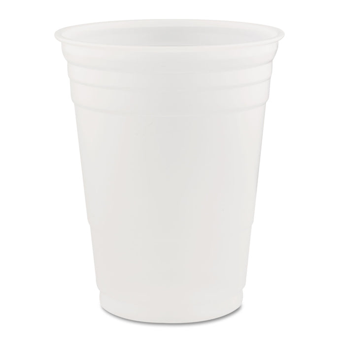 Conex Translucent Plastic Cold Cups, 16oz, 1000/Carton