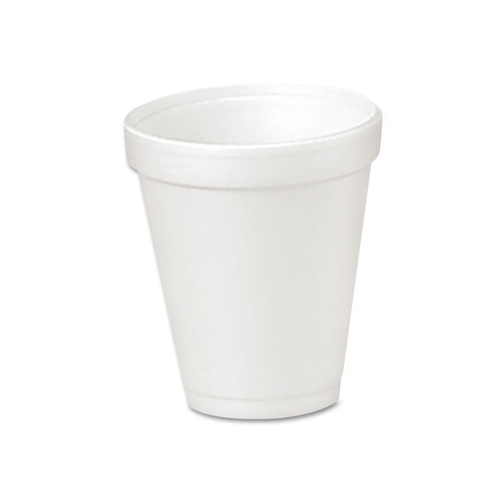 Foam Drink Cups, 4oz, 25/Bag, 40 Bags/Carton