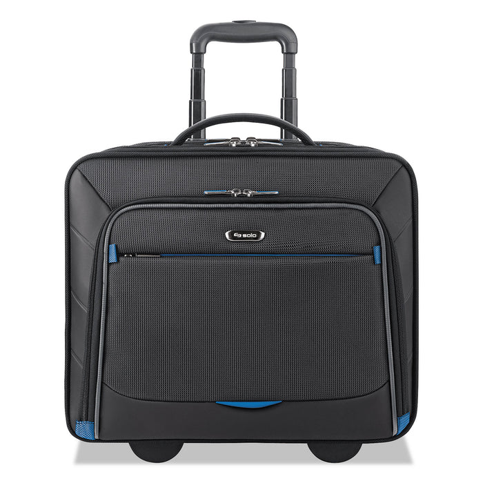 Active Rolling Overnighter Case, 7.75" x 14.5" x 14.5", Black