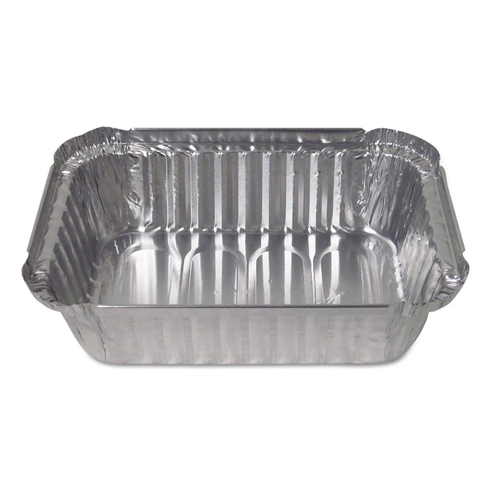 Aluminum Closeable Containers, 1.5 lb Deep Oblong, 500/Carton