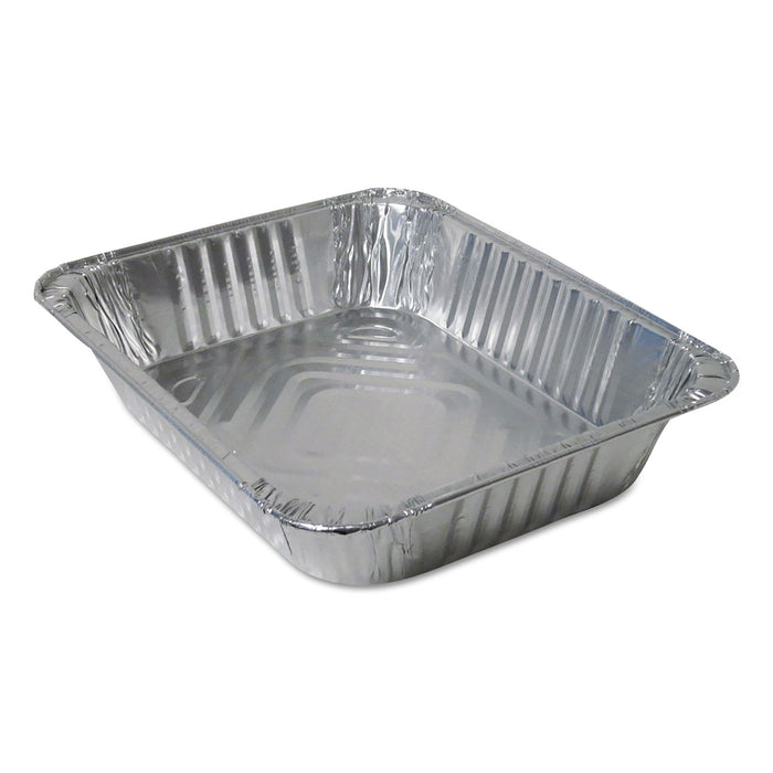 Aluminum Steam Table Pans, Half Size, Deep, 100/Carton