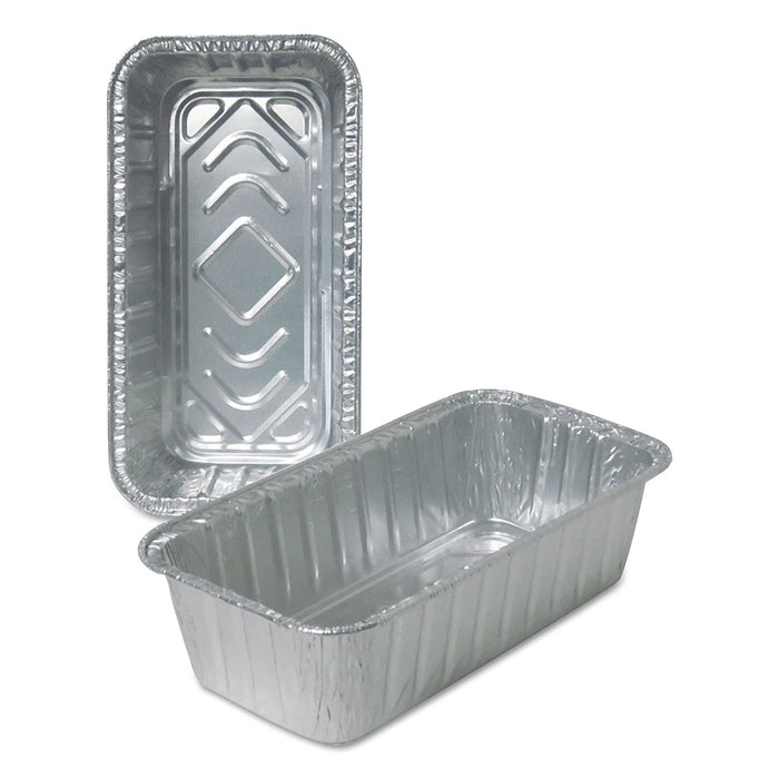 Aluminum Loaf Pans, 2 lb, 500/Carton