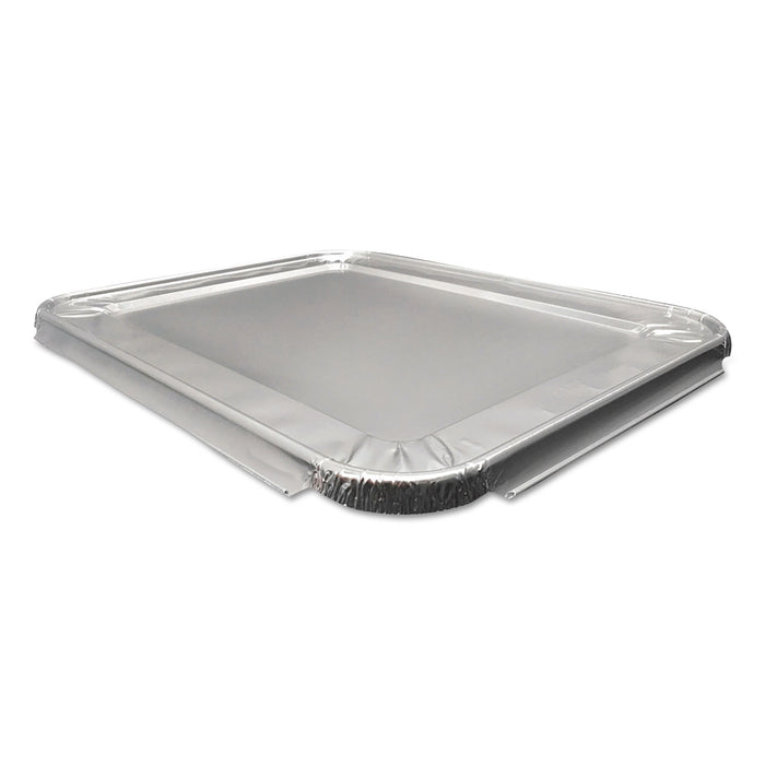 Aluminum Steam Table Lids for Half Size Pan, 100 /Carton