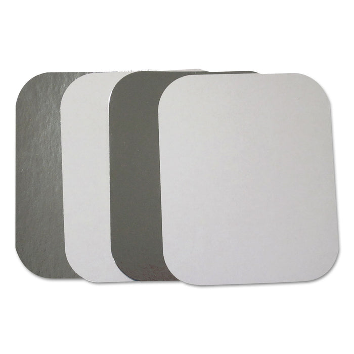 Flat Board Lids for 1 lb Oblong Pans, 1000 /Carton
