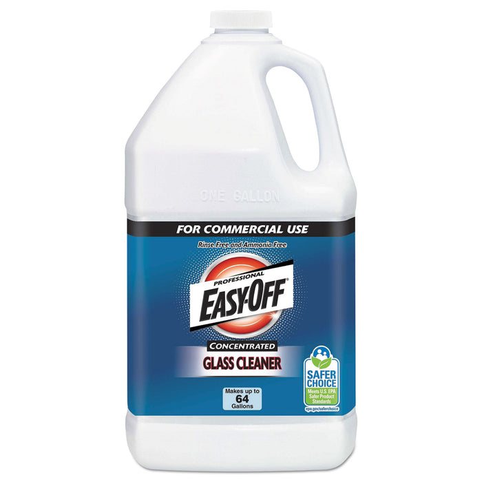 Glass Cleaner Concentrate, 1 gal Bottle, 2/Carton