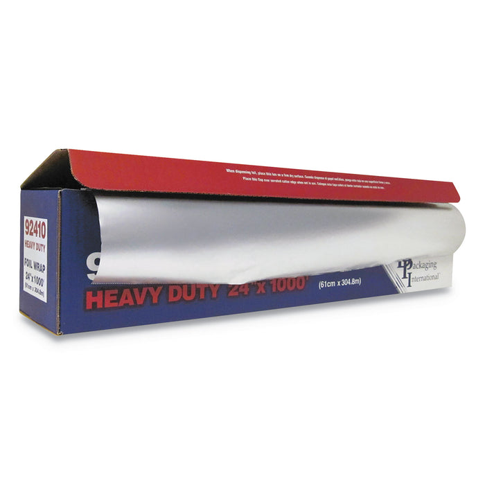 Heavy-Duty Aluminum Foil Roll, 24" x 1,000 ft