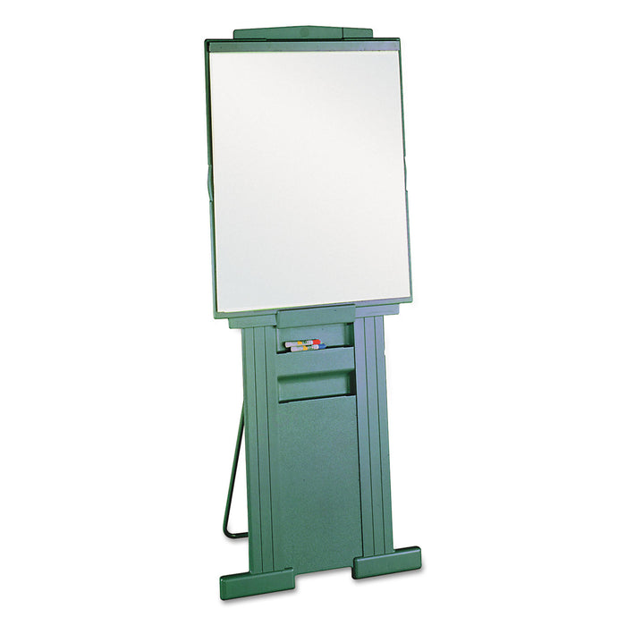 Duramax Portable Presentation Easel, Adjusts 39" to 72" High, Plastic, Gray
