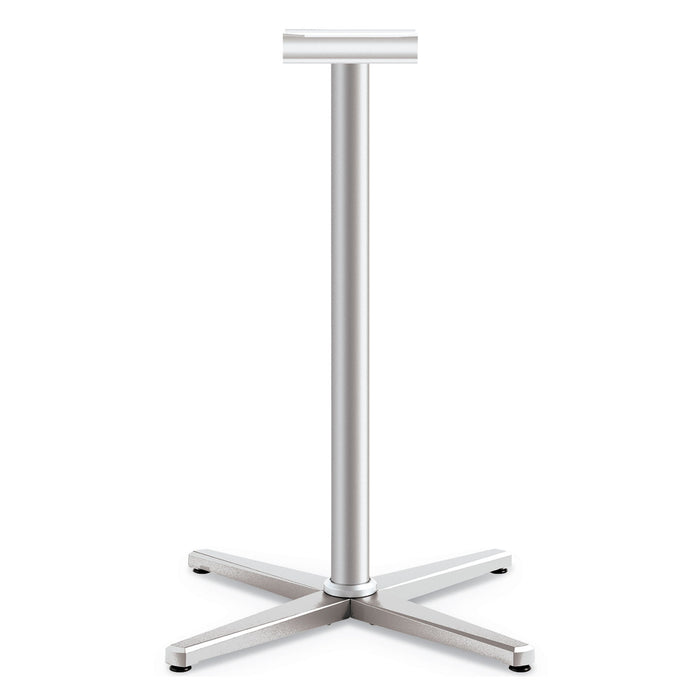 Arrange X-Leg Base for 42-48" Tops, 32w x 32d x 40h, Silver