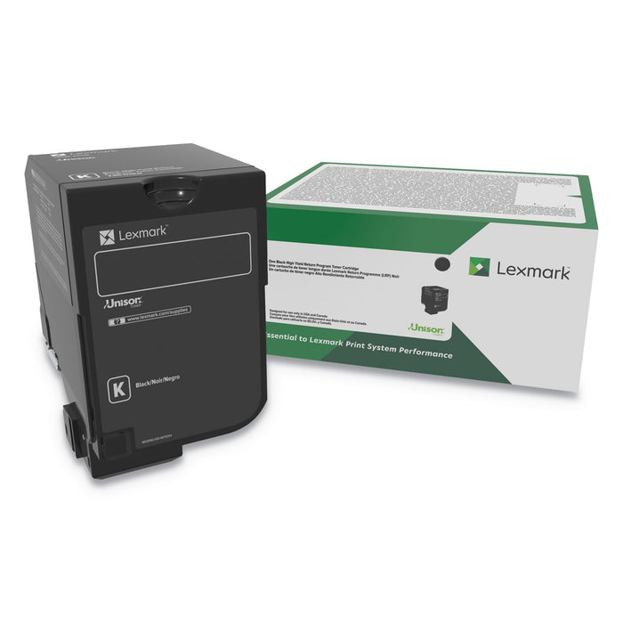 74C0HKG (CS725) High-Yield Toner, 20000 Page-Yield, Black