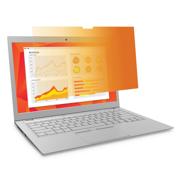 Gold Frameless Privacy Filter for 13.3" Widescreen Touch MacBook Pro, 16:10 Aspect Ratio