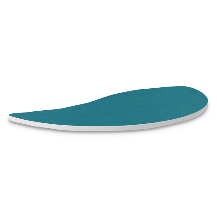 Build Wisp Shape Table Top, 54w x 30d, Blue Agave
