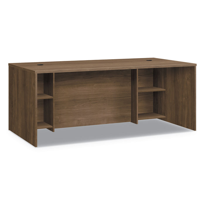 Foundation Breakfront Desk Shell, 72w x 36d x 29h, Pinnacle