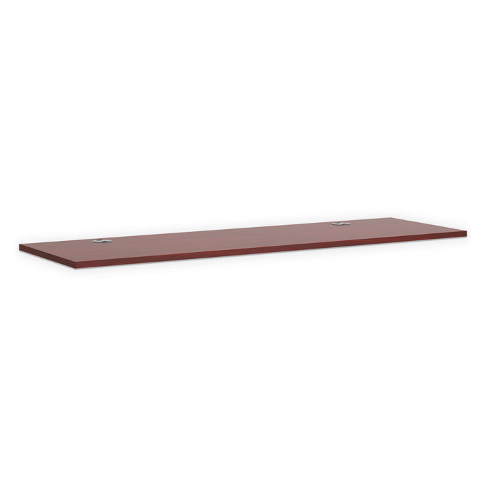 Foundation Worksurface, 72w x 24d, Mahogany