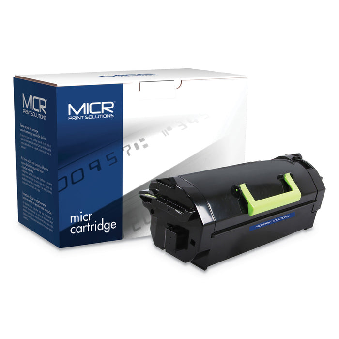 Compatible 52D0HA0/52D1H00 (520HA; 521H) High-Yield MICR Toner, 25000 Pg-Yld, BK