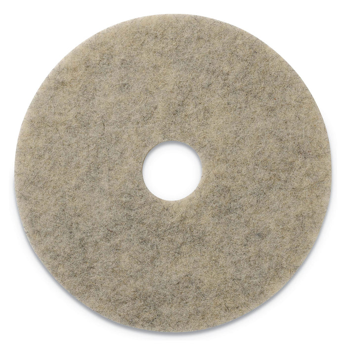 Porko Plus Burnishing Pads, 20" Diameter, Grayish Black, 5/CT