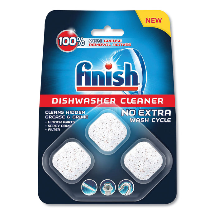 Dishwasher Cleaner Pouches, Original Scent, Pouch, 24 Tabs/Pouch, 8/Carton