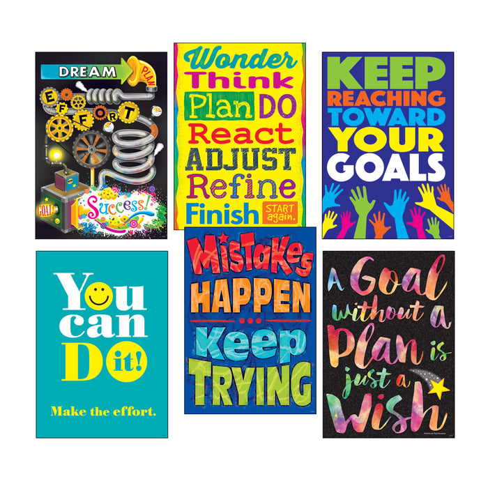 ARGUS Poster Combo Pack, "Goal-Getter", 13 3/8w x 19h