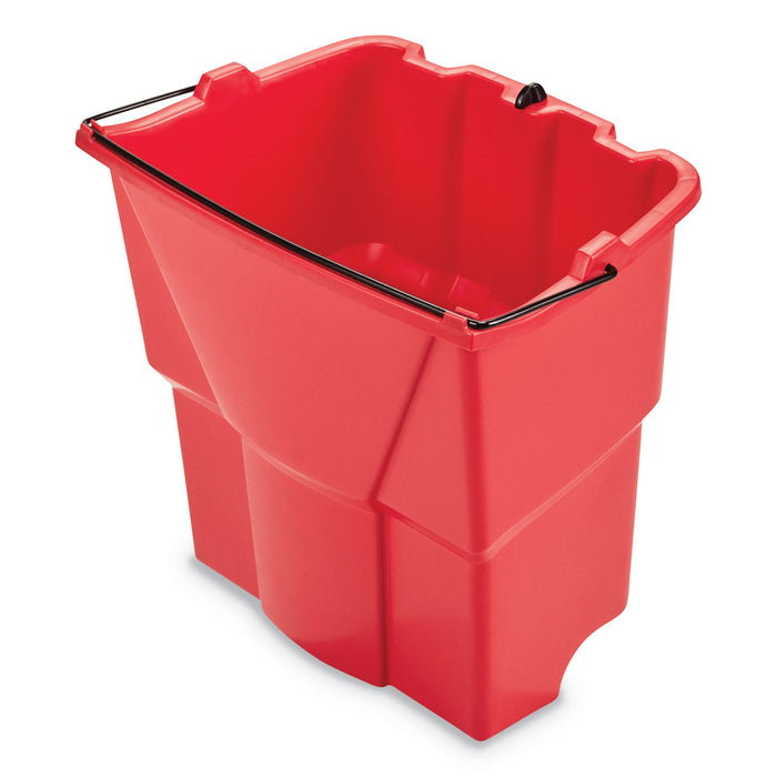 WaveBrake 2.0 Dirty Water Bucket, 18 qt, Plastic, Red