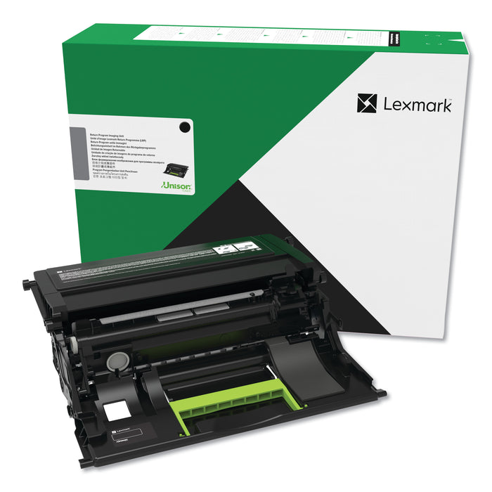 58D0Z00 Return Program High-Yield Imaging Unit, 150000 Page-Yield, Black