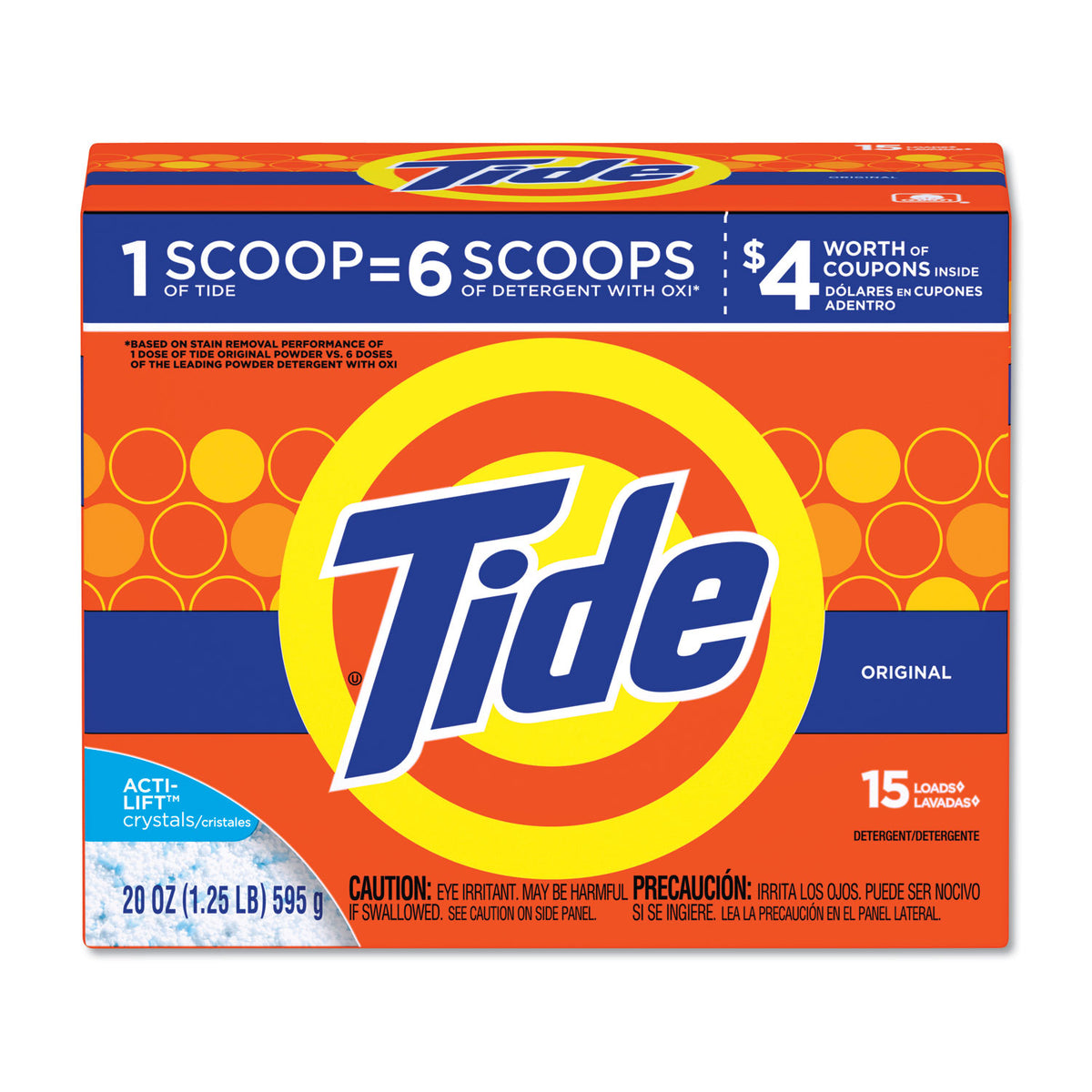 Powder Laundry Detergent, Original Scent, 20 oz Box — One Source Supply