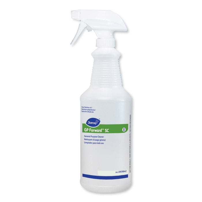 GP Forward SC General Purpose Cleaner Empty Bottle, 32 oz, Clear, 12/Carton