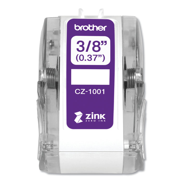 CZ Roll Cassette, 0.37" x 16.4 ft, White